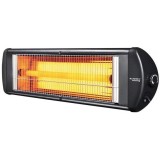 &Icirc;ncălzitor infraroșu 2500W cu termostat montaj pe perete