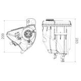 Mahle Vas de expansiune, racire Behr