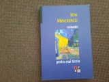 Ion Minulescu - Romante pentru mai tarziu BPT SERIE NOUA