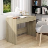 Cumpara ieftin Birou, stejar Sonoma, 101 x 50 x 76,5 cm, PAL