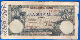 (74) BANCNOTA ROMANIA - 100.000 LEI 1946 (20 DECEMBRIE 1946), FILIGRAN ORIZONTAL