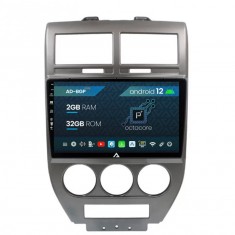 Navigatie Jeep Compass Patriot (2006-2010), Android 12, P-Octacore 2GB RAM + 32GB ROM, 9 Inch - AD-BGP9002+AD-BGRKIT295