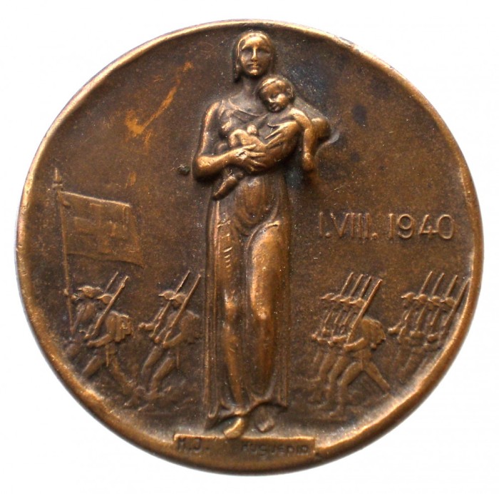 II.064 INSIGNA ELVETIA 1 AUGUST 1940 ZIUA NATIONALA