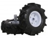Texas Set 2 roti cauciuc 10" pentru motosape Lilli si El-Tex 1800 - 5708906245086