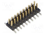 Conector şiruri pini tată 20 PIN 1,27mm gold flash SMT SAMTEC