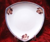 FARFURIE FRUCTIERA PLATOU PORTELAN REBICO DECOR INGERASI LOVELY ANGELS 28CM
