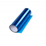 Folie protectie auto faruri si stopuri, rezistent la uv, 62cm x 100cm, albastru, Htphone