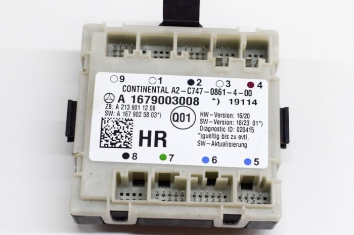 Modul de control ușă dreapta spate MERCEDES-BENZ GLE W167 2019 OEM: A2-C747-0861-4-00,A2139011208,A1679003008,A1679025803 | 17327167