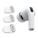 Dopuri casti AirPods Pro 3 din silicon premium Asteroid GSM ET2, alb (Pachet 3buc.)