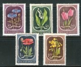 Ungaria 1951 - Flori, flora, serie neuzata