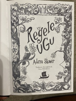 Regele Ugu 1 - Adam Stower 2018 foto