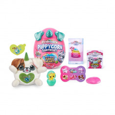 Jucarie surpriza de plus, Rainbocorns Puppycorn Surprise, Unicornul Curcubeu Seria 2