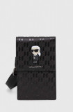 Cumpara ieftin Karl Lagerfeld carcasa de telefon culoarea negru