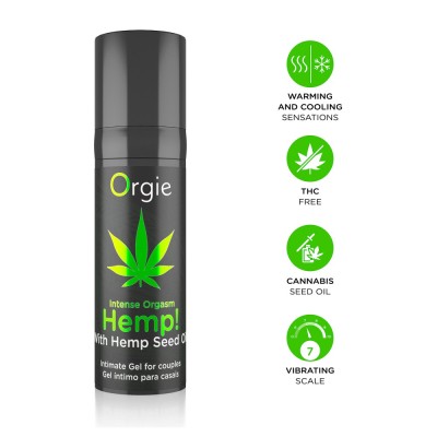 Gel Orgie Intense Orgasm Hemp 15ml foto