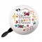Claxon retro Seven Minnie-Flowers pentru bicicleta, alb