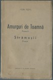 Ion Foti - Amurguri de toamna (dedicatie, autograf, editie princeps), 1938