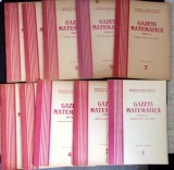 GAZETA MATEMATICA 1967 SERIA B, NR.12, 4-7, 9-12 (10 REVISTE)-MARCEL TENA-362208