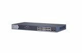 Switch 16 porturi Gigabit, Smart Management, Poe -Hikvision DS-3E1518P-SI SafetyGuard Surveillance