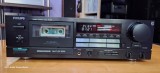 Deck Audio Akai HX-A 451W, Double Cassette, Dolby B/C, Motor High-Torque, Editare Programe, Perfect Functional