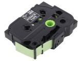 Bandă etichetare Brother STE-141, Negru, 18mm, 3m, pentru gravură electrochimică