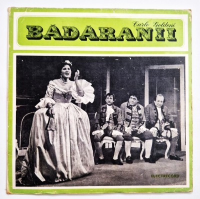 2 lp CARLO GOLDONI - Badaranii _ dublu vinyl _ Electrecord _ teatru radiofonic foto