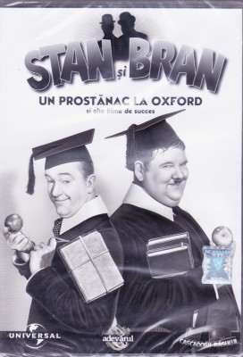 DVD Film de colectie: Un prostanac la Oxford ( colectia Stan si Bran - SIGILAT - vezi descriere ) foto