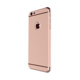 Cumpara ieftin Carcasa cu folie de protectie inclusa pentru iPhone 6, MyStyle&reg; Pro, Rose-Gold, Gold Plated, Perfect Fit