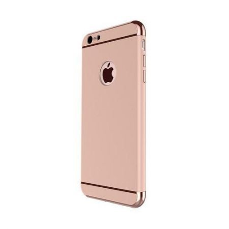Carcasa cu folie de protectie inclusa pentru iPhone 6, MyStyle&reg; Pro, Rose-Gold, Gold Plated, Perfect Fit