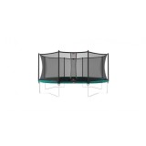 Trambulina Grand Favorit Regular 520x345 Verde cu Plasa Comfort Berg Toys
