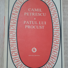 Patul lui Procust - Camil Petrescu (conține repere istorico-literare)