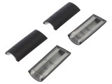 Colțar de Cauciuc Negru 33mm - Set 4 Bucăți