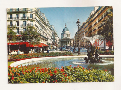 FA57-Carte Postala- FRANTA - Paris, Rue Soufflot, circulata 1971 foto