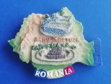 D1 - Magnet frigider - tematica turism - Sarmisegetuza - Romania 11