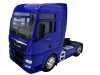 Macheta cap tractor MAN TGX xxl 4X2 albastru welly 1/32