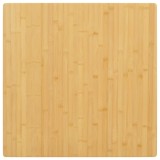VidaXL Blat de masă, 70x70x2,5 cm, bambus
