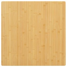 vidaXL Blat de masă, 70x70x2,5 cm, bambus