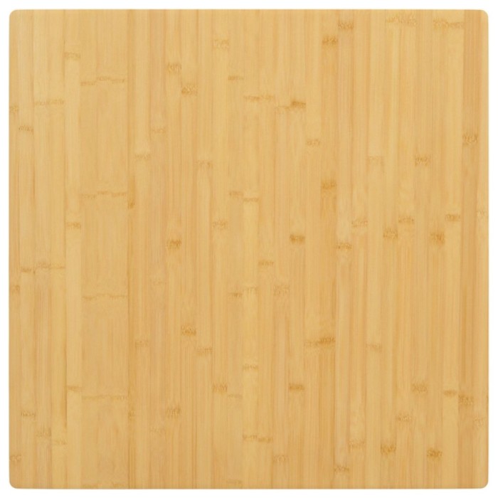 vidaXL Blat de masă, 70x70x2,5 cm, bambus 352701