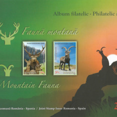 |Romania, LP 1957b/2012, Emisiune comuna Romania-Spania, album filatelic