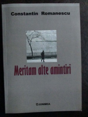 Meritam alte amintiri Constantin Romanescu foto