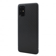 Husa Premium de Carbon Magnet NEVOX Samsung Galaxy S20 Plus Black foto