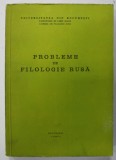 PROBLEME DE FILOLOGIE RUSA de GH. BARBA ...V. VESCENCO , CURS UNIVERSITAR , 1977