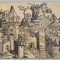 Michael Wolgemut &quot;Geneva vedere panoramica&quot; xilogravura 1493