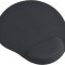 MousePAD GEMBIRD - gaming, cauciuc si gel, 240 x 220 x 4 mm, negru, &quot;MP-GEL-BK&quot;