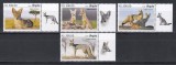 Angola 2019 - Vulpi, Serie cu Tapsuri pe Dreapta, MNH