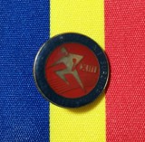 SV * Romania INSIGNA * JOCURILE MONDIALE ALE SURZILOR * BUCUREȘTI 1977, Romania de la 1950