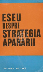 Eseu despre strategia apararii foto