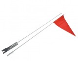 Steag semnalizare biciclete copii, culoare rosu Cod:AWR0098R