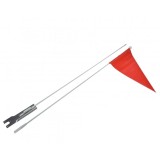 Steag semnalizare biciclete copii, culoare rosu Cod:AWR0098R