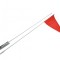 Steag semnalizare biciclete copii, culoare rosu Cod:AWR0098R