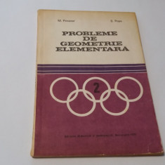 PROBLEME DE GEOMETRIE ELEMENTARA M PIMSNER ,S POPA,RF16/1